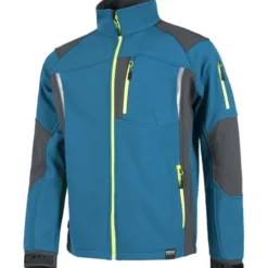 Giacca Workshell combinata con cerniera in nylon - Workteam