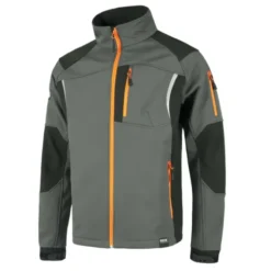Giacca Workshell combinata con cerniera in nylon - Workteam