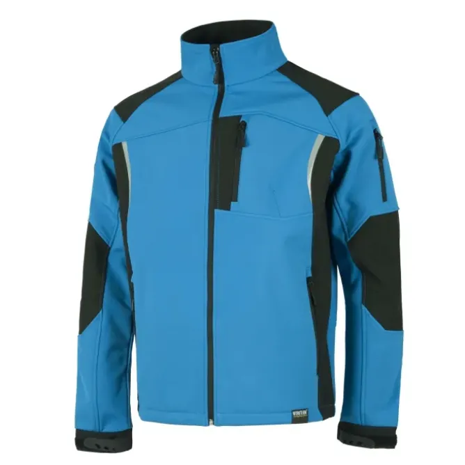 Giacca Workshell combinata con cerniera in nylon - Workteam