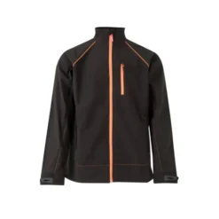 Giacca zip lunga bicolore da Lavoro Softshell Stretch Multitasche Velilla 206001