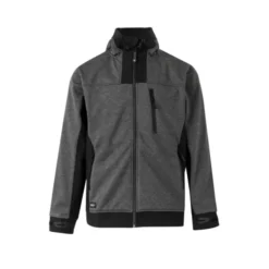 Giacca zip lunga con cappuccio da Lavoro Softshell Multitasche Velilla 206007