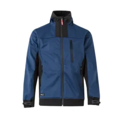 Giacca zip lunga con cappuccio da Lavoro Softshell Multitasche Velilla 206007