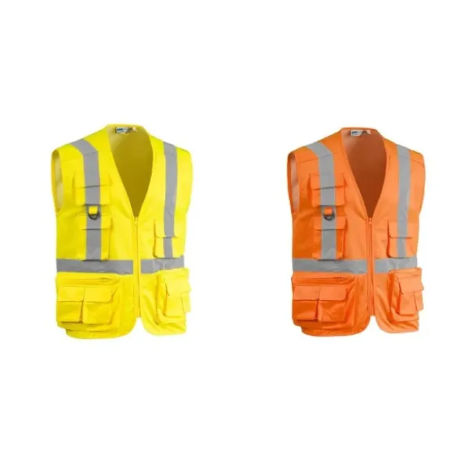 Gilet da Lavoro Alta Visibilità Multitasche Sottozero Star 7045