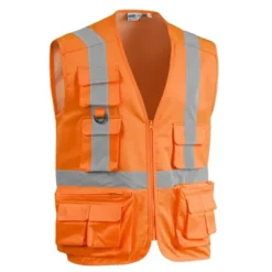 Gilet da Lavoro Alta Visibilità Multitasche Sottozero Star 7045