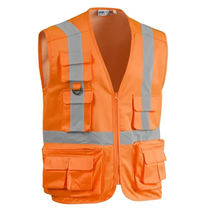 Gilet da Lavoro Alta Visibilità Multitasche Sottozero Star 7045