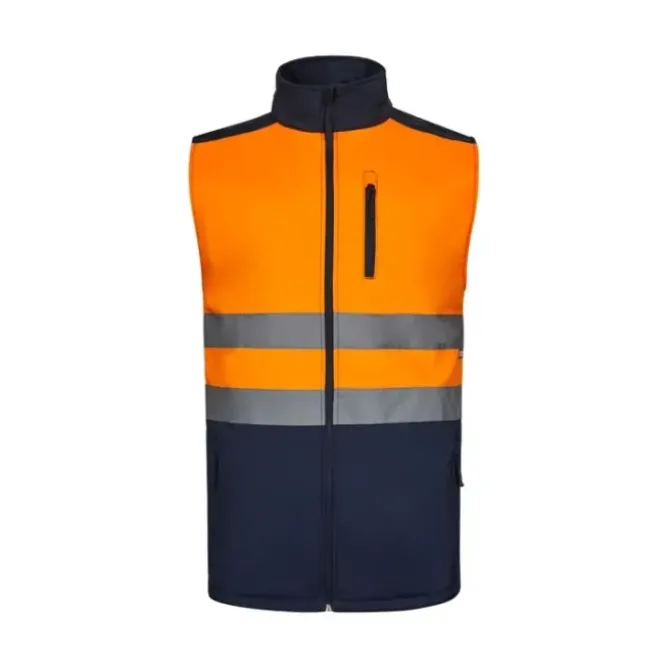 Gilet da Lavoro Alta Visibilità Softshell Stretch Multitasche Bicolore Velilla 305906