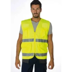 Gilet da lavoro Alta visibilità Multitasche Logica POCKETHVG-L