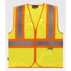 Gilet da Lavoro Alta Visibilità con Cerniera C3620 - Workteam