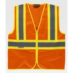 Gilet da Lavoro Alta Visibilità con Cerniera C3620 - Workteam