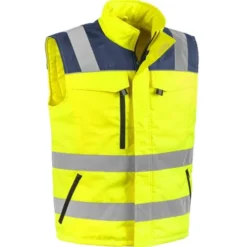 Gilet da Lavoro Alta Visibilità Multitasche Sottozero Valico 9815