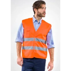 Gilet da Lavoro Alta Visibilità Sottozero Gilet H.V. 1114