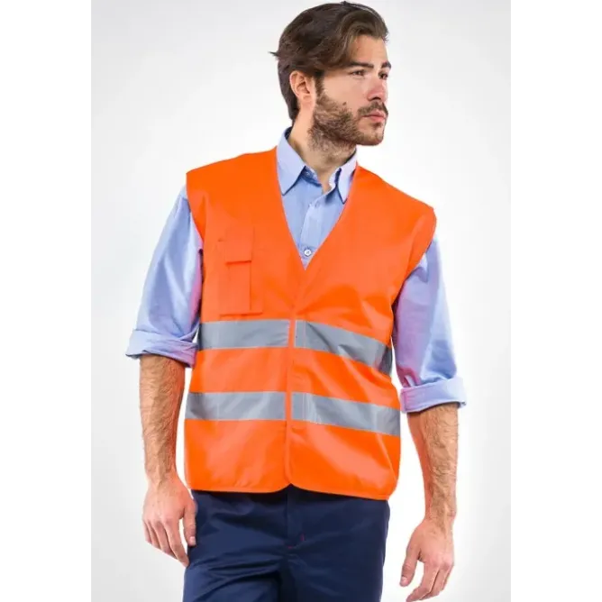 Gilet da Lavoro Alta Visibilità Sottozero Gilet H.V. 1114