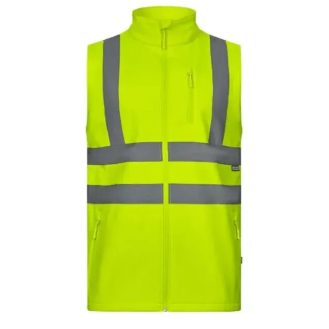 Gilet da Lavoro Alta Visibilità Softshell Stretch Multitasche Velilla 305905