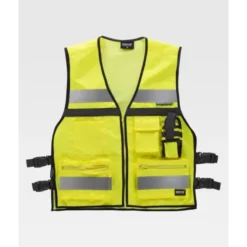 Gilet da Lavoro Alta Visibilità Regolazioni Laterali C3601 - Workteam
