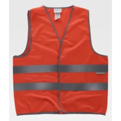 Gilet da Lavoro Chiusura Adattabile Alta Visibilità HVTT02 - Workteam