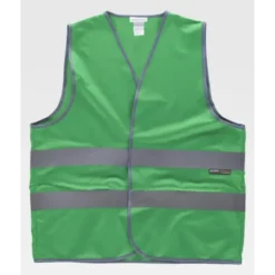Gilet da Lavoro Chiusura con Velcro Alta Visibilità HVTT03 - Workteam