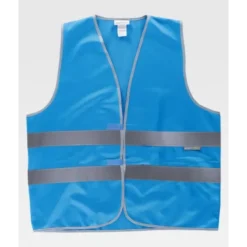 Gilet da Lavoro Chiusura con Velcro Alta Visibilità HVTT03 - Workteam