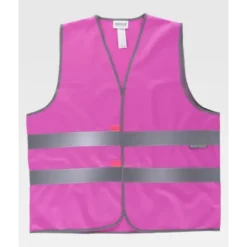 Gilet da Lavoro Chiusura con Velcro Alta Visibilità HVTT03 - Workteam
