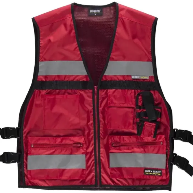 GILET Da lavoro Combi ALTA VISIBILITA' WorkTeam - Disponibile in 5 Colori