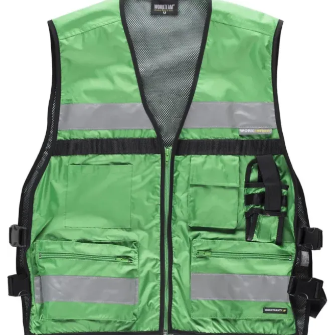 GILET Da lavoro Combi ALTA VISIBILITA' WorkTeam - Disponibile in 5 Colori