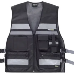 GILET Da lavoro Combi ALTA VISIBILITA' WorkTeam - Nero con bande