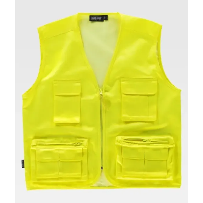 Gilet da Lavoro Estivo Alta Visibilità C3640 - Workteam