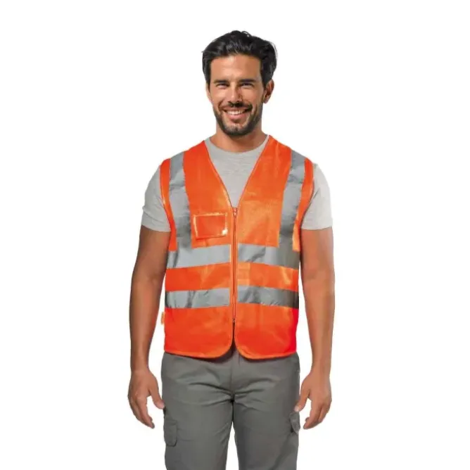 Gilet da Lavoro estivo Alta visibilità Logica HV015/AR-L
