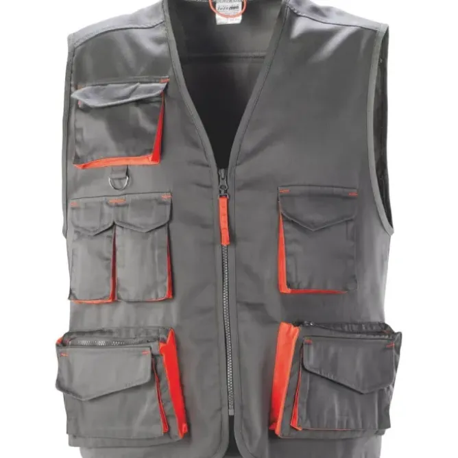 Gilet da lavoro Estivo Multitasche in tessuto WILLIS - 422086