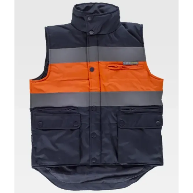 Gilet da Lavoro Imbottito Multitasche S4032 - Workteam