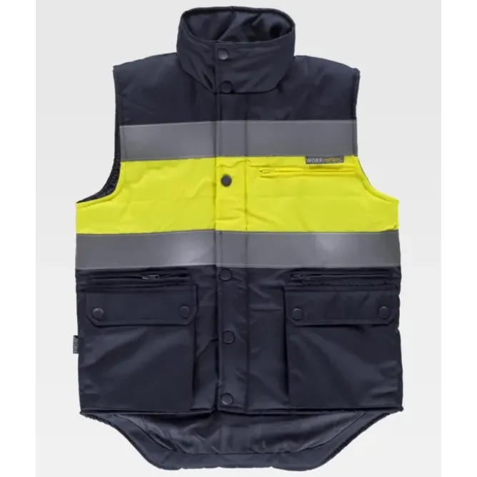 Gilet da Lavoro Imbottito Multitasche S4032 - Workteam
