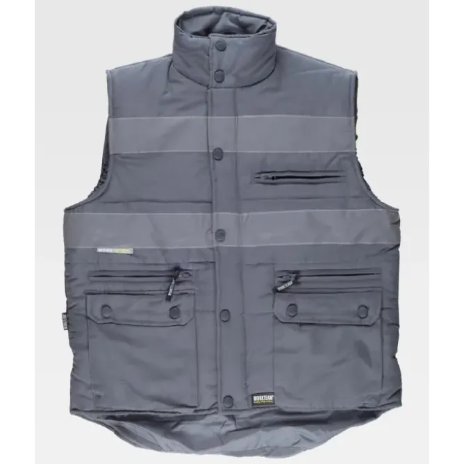 Gilet da Lavoro Imbottito Multitasche S3207 - Workteam