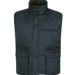 Gilet da lavoro invernale multitasche imbottito in tessuto oxford - Workteam