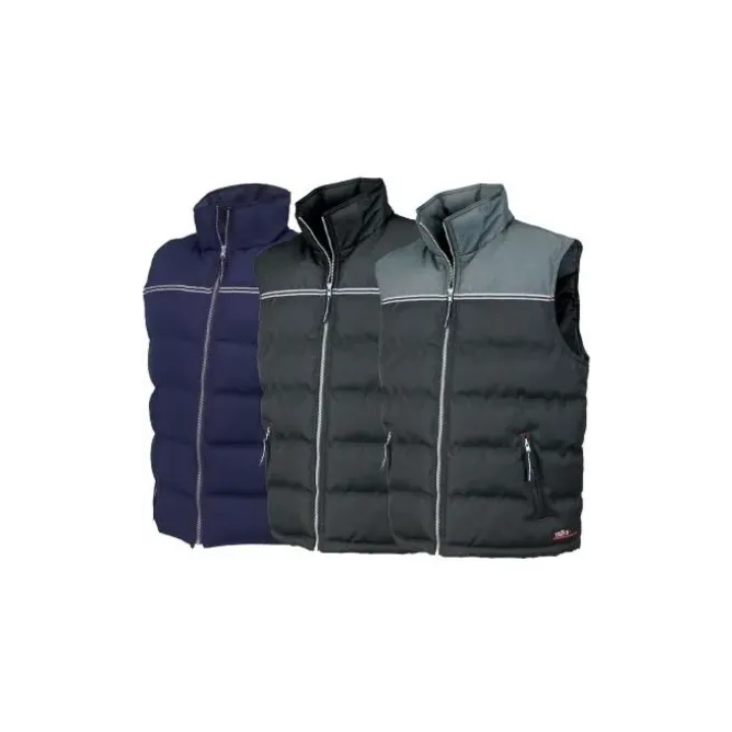 Gilet da lavoro leggero imbottito Issa Line - 04065 Ocean