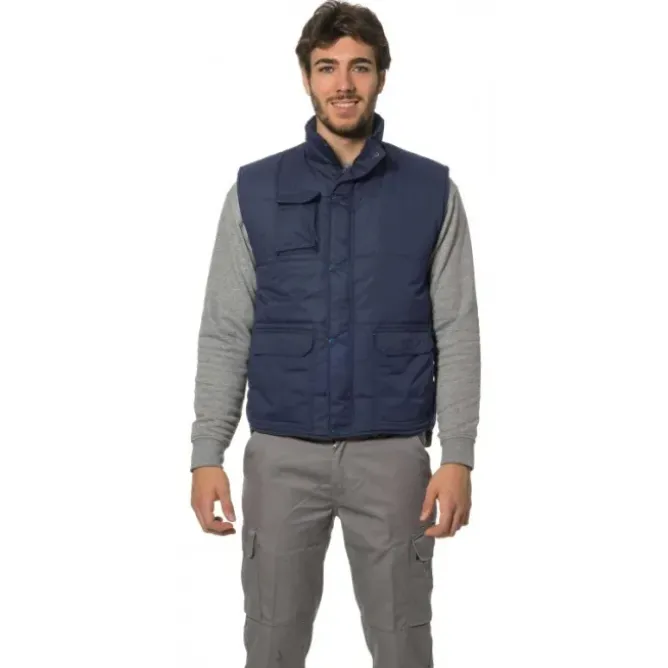 Gilet da lavoro Microfibra Imbottito Multitasche Logica SANMARTINO1-L
