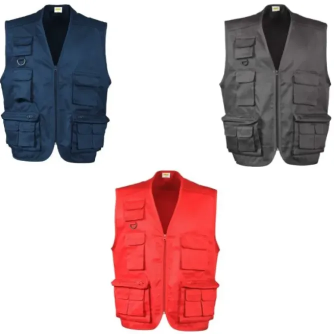Gilet da lavoro multitasche Logica SAHARA1-L