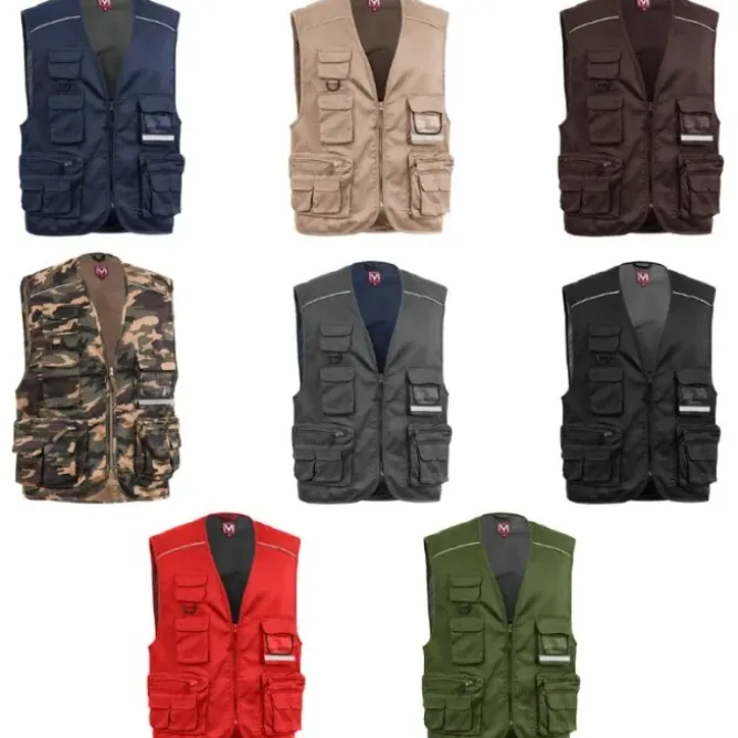 Gilet da Lavoro Multitasche Metalfree Sottozero Power E0305
