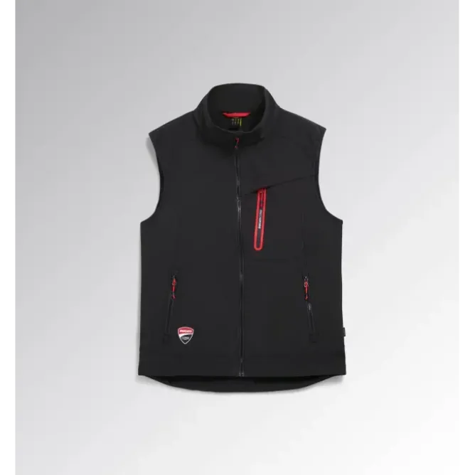 Gilet da Lavoro Multitasche Stretch Diadora Vest Softshell Ducati 702.180072