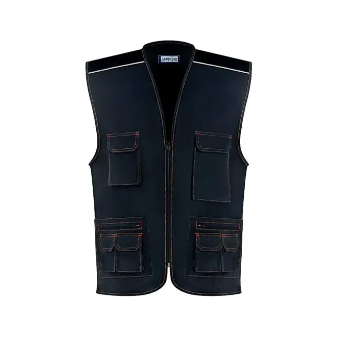 Gilet da Lavoro Multitasche Zip Intera Professional