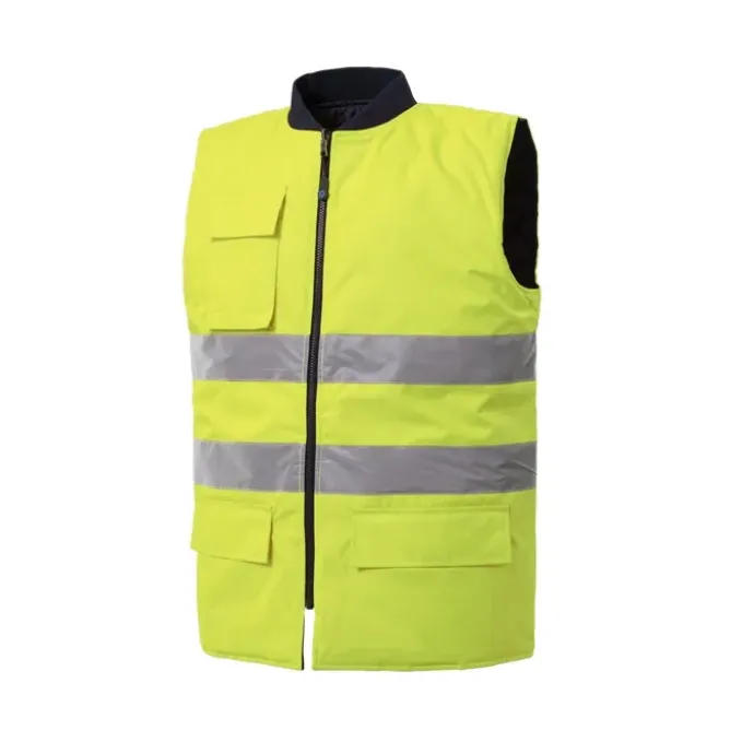 Gilet da Lavoro Rossini Jim Hi-Vis reversibile HH233 Alta Visibilità