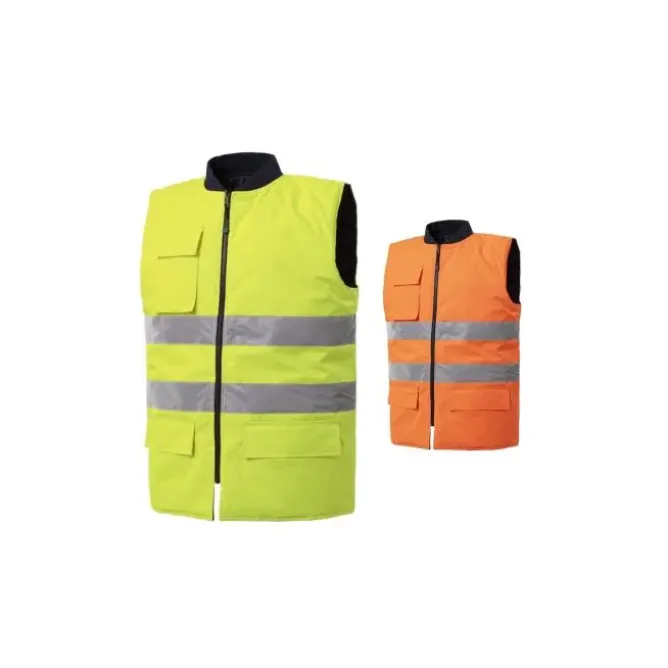 Gilet da Lavoro Rossini Jim Hi-Vis reversibile HH233 Alta Visibilità