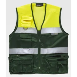 Gilet da Lavoro Safari Multitasche Alta Visibilità C4010 - Workteam
