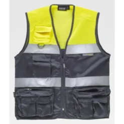 Gilet da Lavoro Safari Multitasche Alta Visibilità C4010 - Workteam