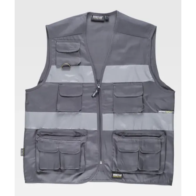 Gilet da Lavoro Safari Multitasche S3107 - Workteam