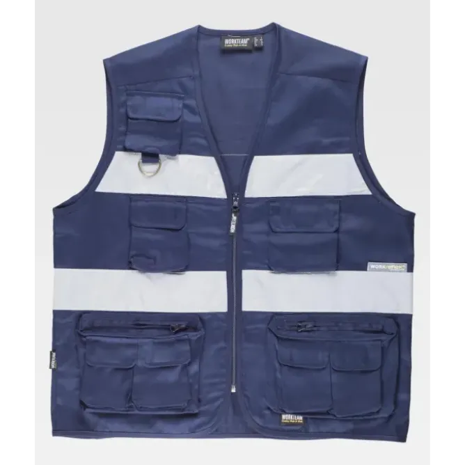 Gilet da Lavoro Safari Multitasche S3107 - Workteam
