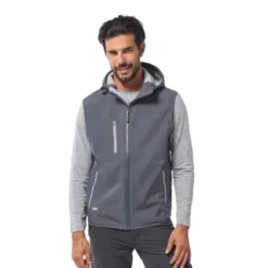 Gilet da lavoro Soft-Shell con cappuccio fisso Logica ATLANTIS1-L