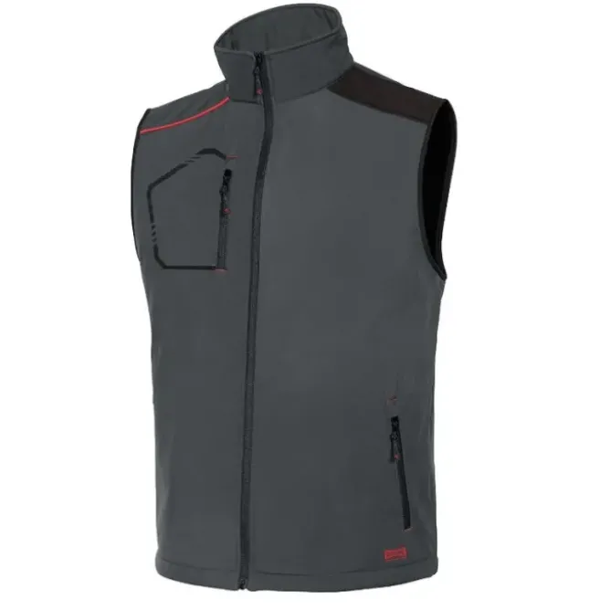 Gilet da lavoro Softshell Multitasche Kiddy Issa line 04506B