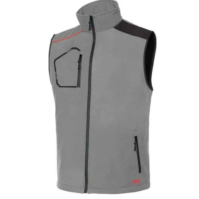 Gilet da lavoro Softshell Multitasche Kiddy Issa line 04506B