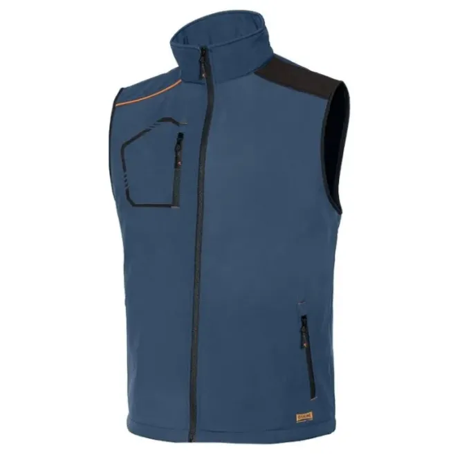 Gilet da lavoro Softshell Multitasche Kiddy Issa line 04506B