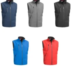Gilet da Lavoro Softshell Multitasche Stretch Sottozero Chrono E0120