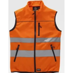 Gilet da Lavoro Softshell Stretch Alta Visibilità C2920- Workteam
